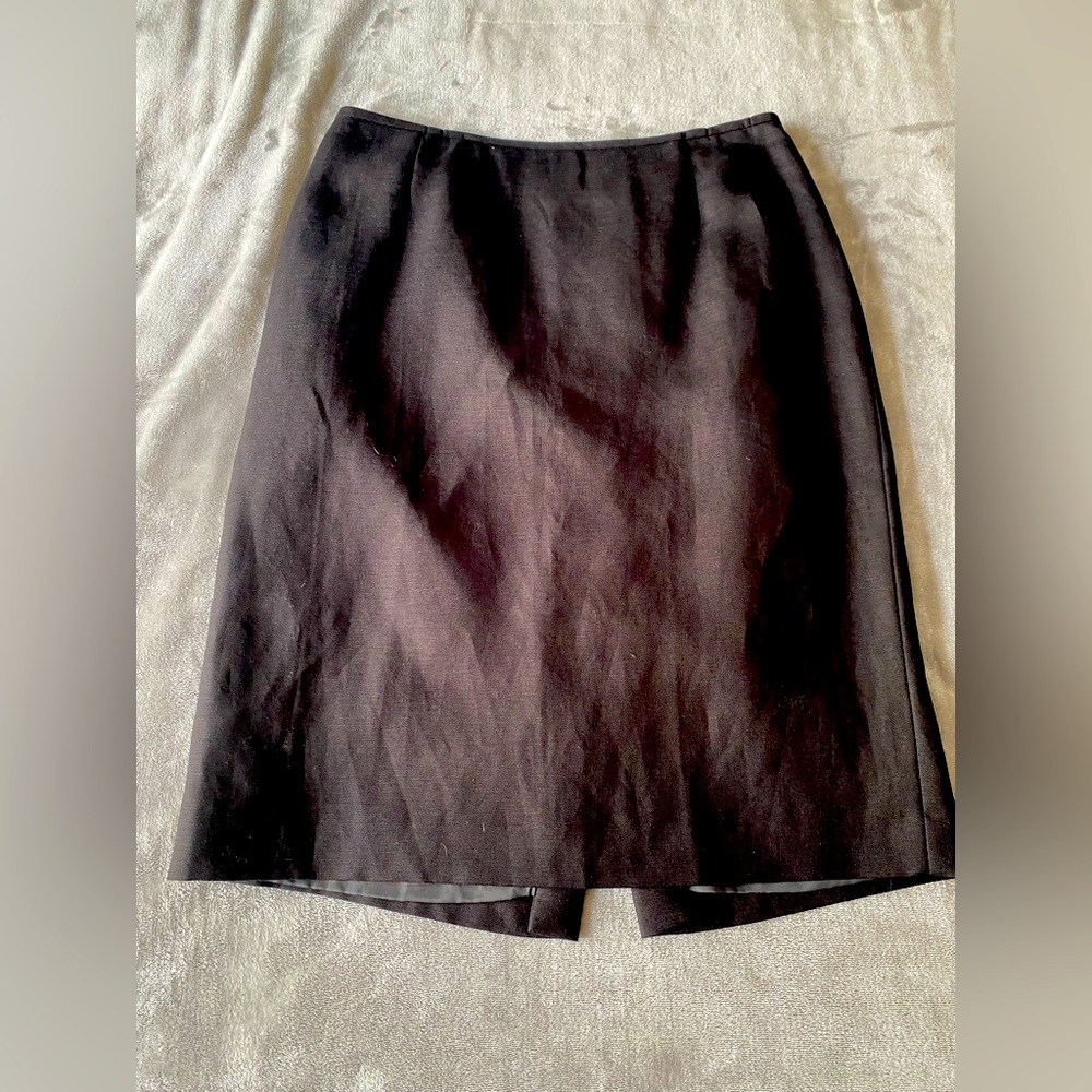 Tahari Arthur’s Levine Black Business Skirt